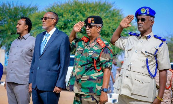The President of the Republic of Somaliland ceremony speech on the training of new units of the National Army