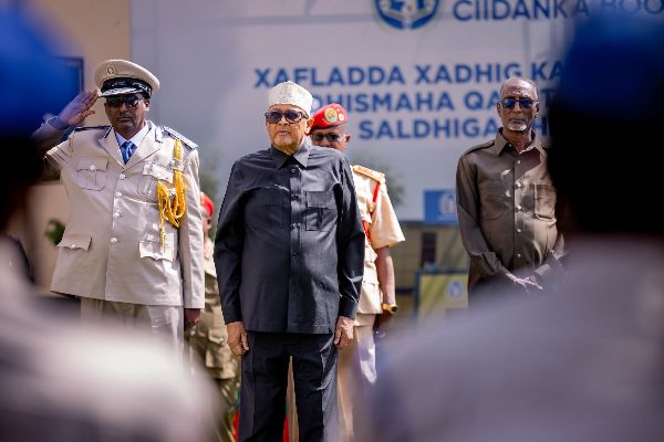 Madaxweynaha Jamhuuriyadda Somaliland, Mudane Cabdiraxmaan Maxamed Cabdilaahi Cirro ayaa maanta (24.06.2025) xadhiga ka jaray Saldhigga dhexe