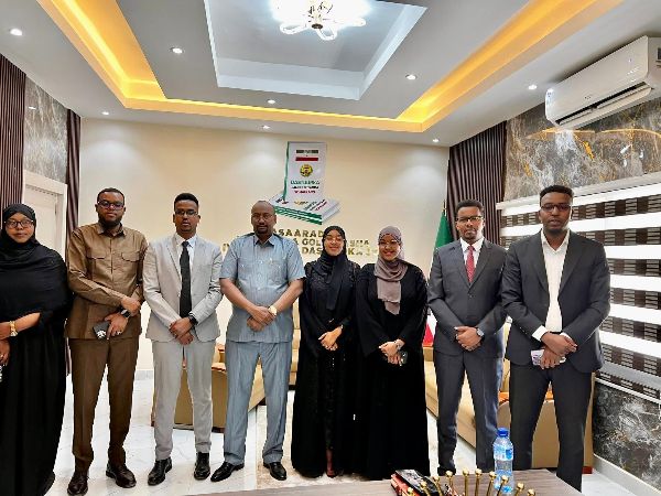 Kulankii Wasiirka Wasaaradda iyo haldoorka dhallinyarada ka soo jeeda gobollada Sool, Sanaag iyo Buuhoodle.