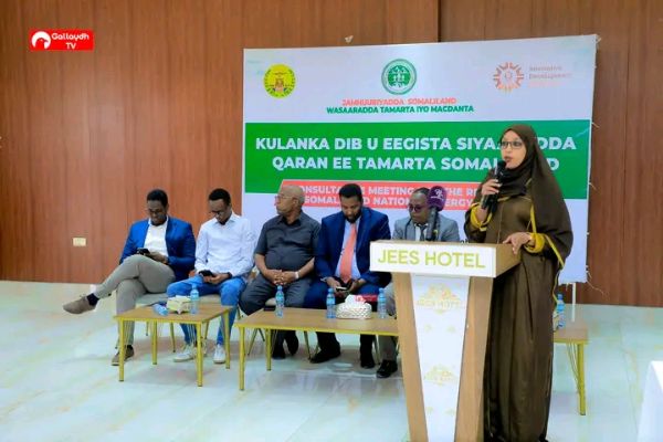 Furitaanka kulanka dib u eegista siyaasadda Tamarta Somaliland.