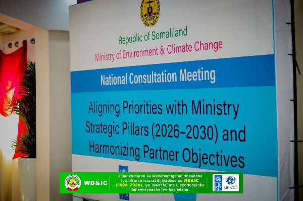Kulanka Istaraatiijiyadeed ee Wasaaradda (2026–2030), kaas oo diiradda lagu saaray iswaafajinta ujeeddooyinka daneeyayaasha iyo hay’adaha kala duwan.