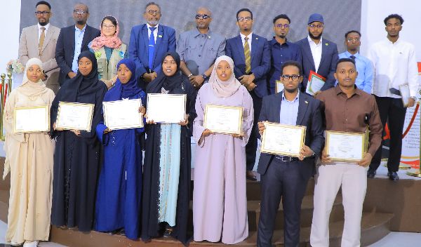 Xaflada xidhitaanka dufcadii 11 aad (Batch 11) ee wax ka barata xarunta somaliland innovation zone.